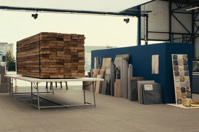 Materiali edili selezionati: legno, pietra e forniture di qualità